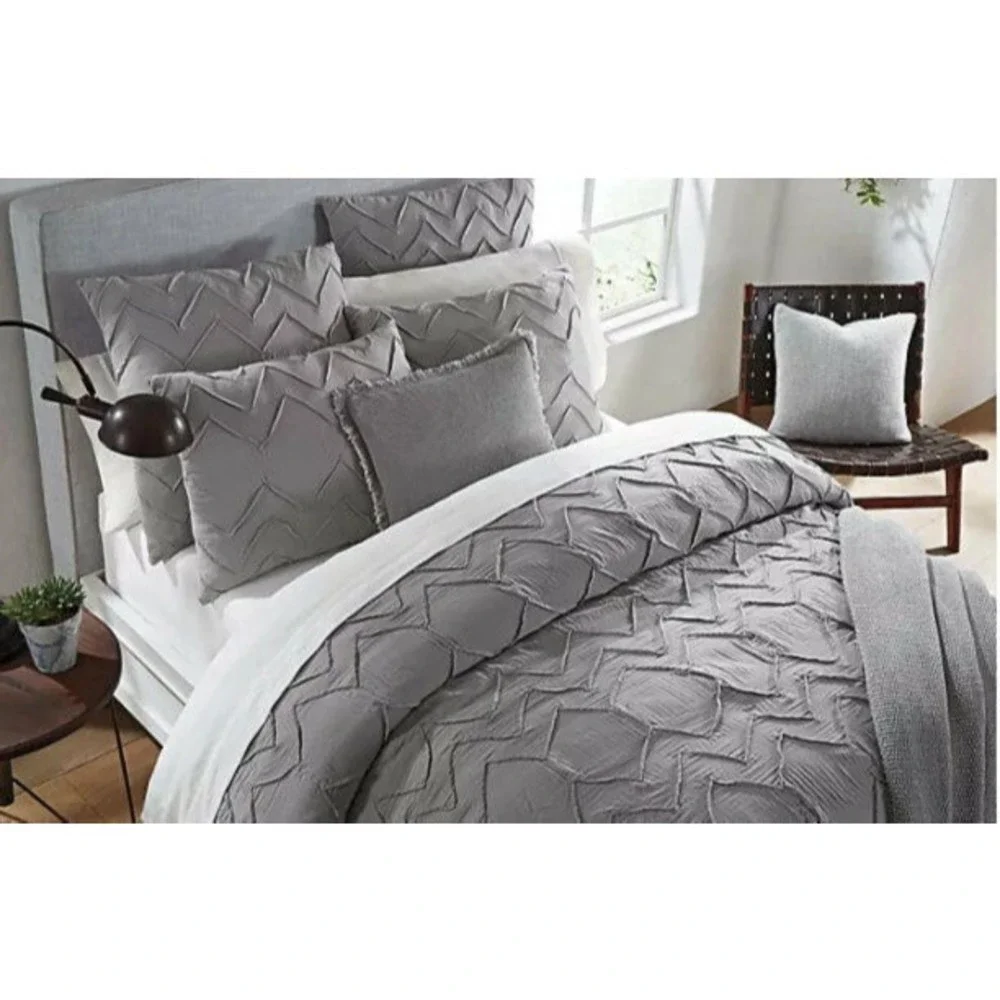 UGG Evangeline Seal Gray Twin DUVET COVER NEW 100% Cotton 2 AVAILABLE